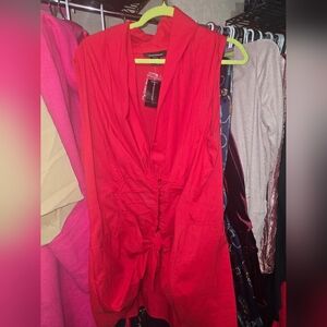 NWT ASHLEY STEWART Size 18 Tunic